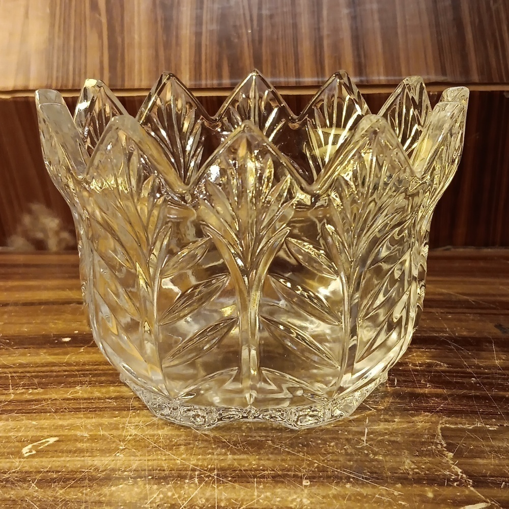Vintage Porrico Crystal bowl made in Poland
